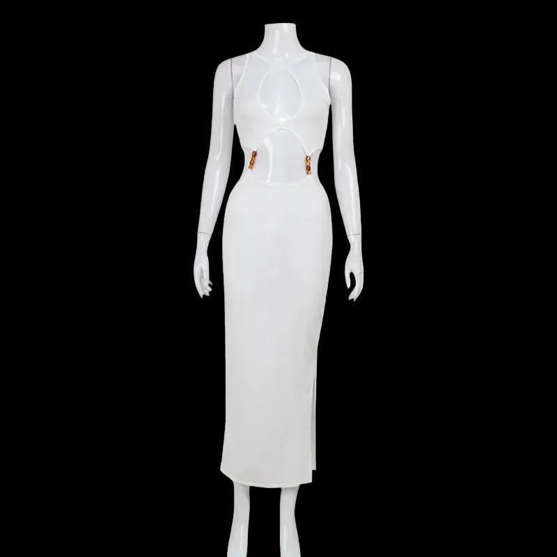 Maisha Backless Maxi Dress