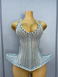 Lizzy Rhinestone Tube Top