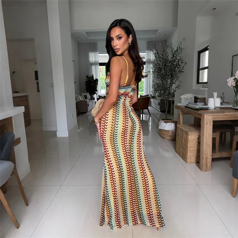 Alissa Knitted Maxi Dress
