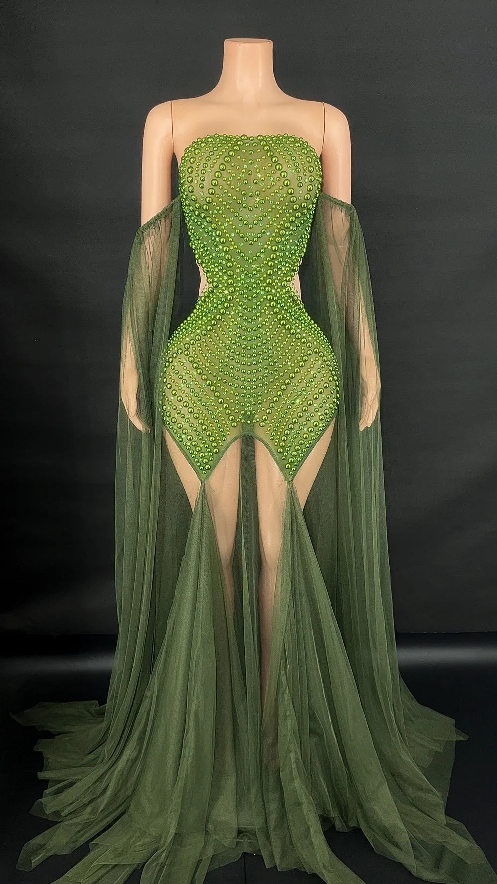 Helena Sheer Maxi Dress
