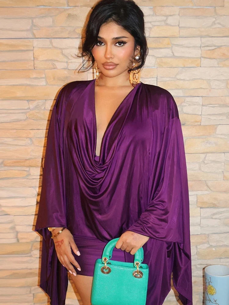 Alissa Satin Bodycon Dress