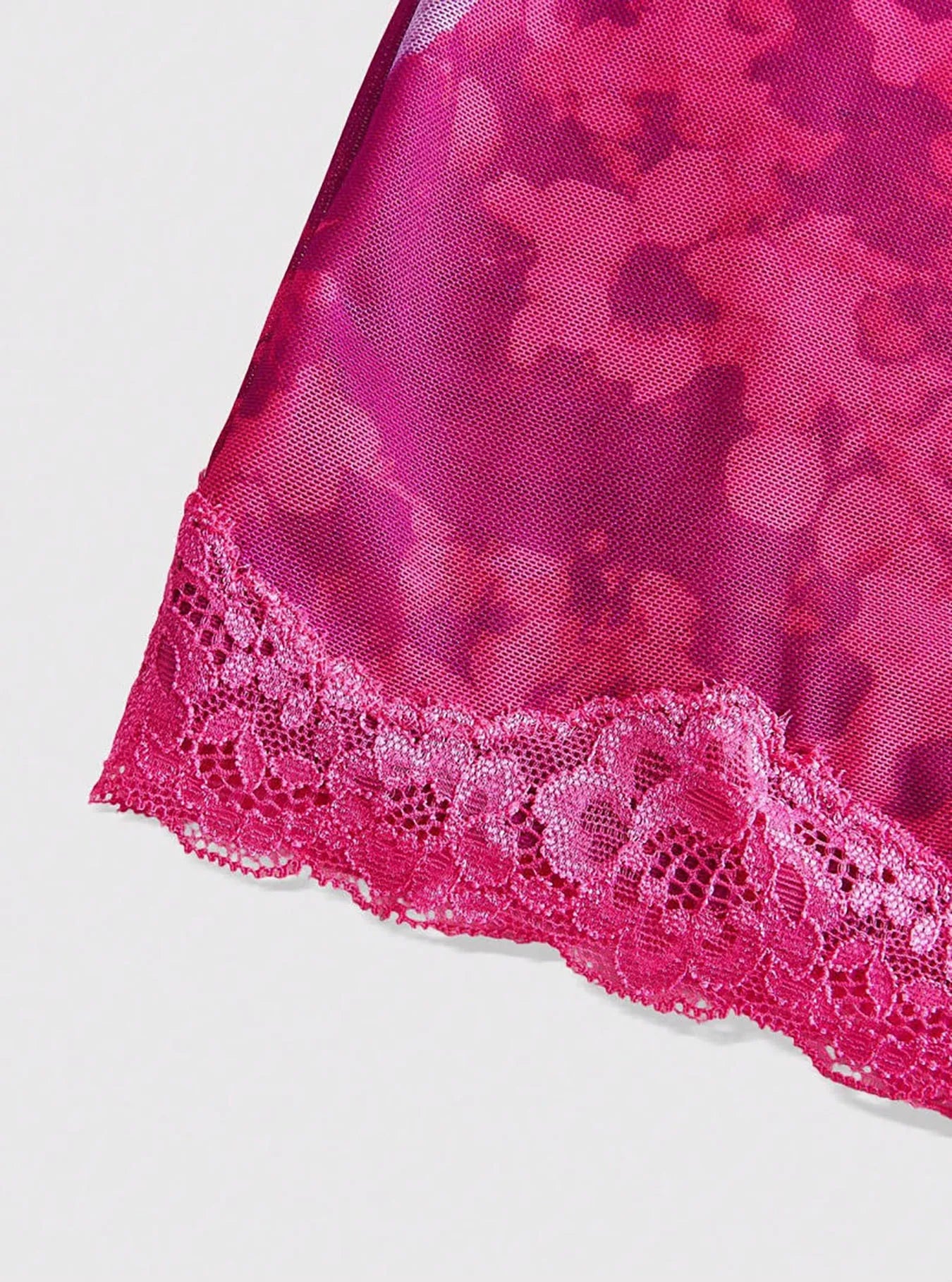 Floral Lace Mini Dress