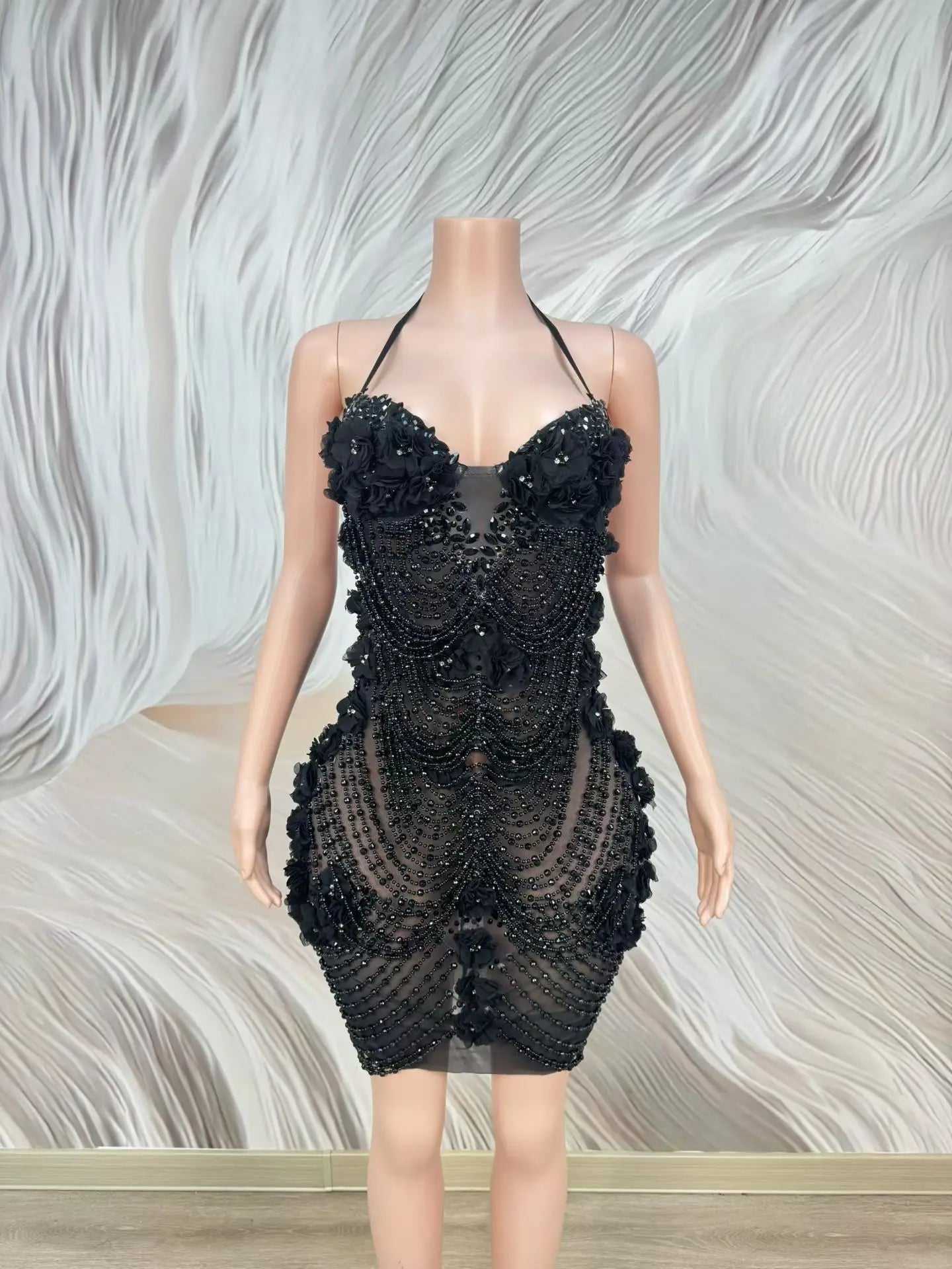 Bloom Pearl Mini Dress