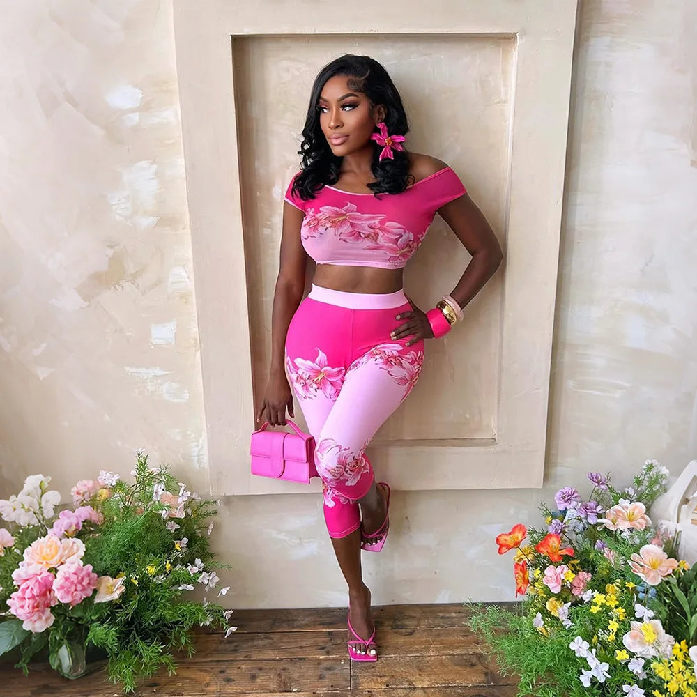 Bloom Floral Pants Set