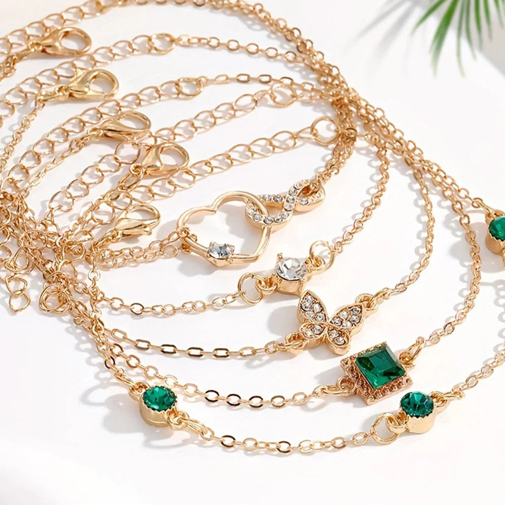 5pcs Vintage Bracelet Set