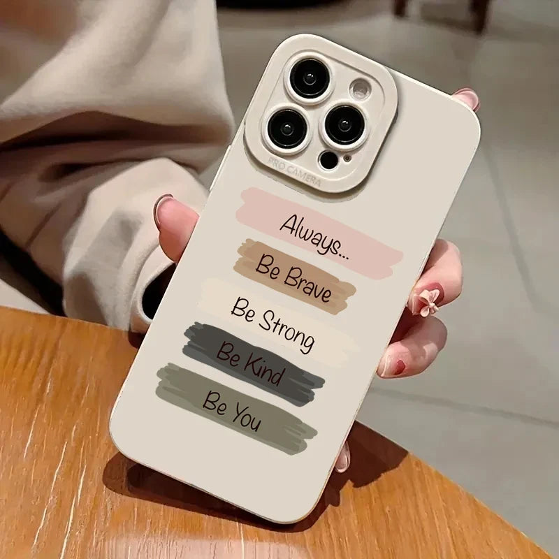 Inspirational Quote iPhone Case
