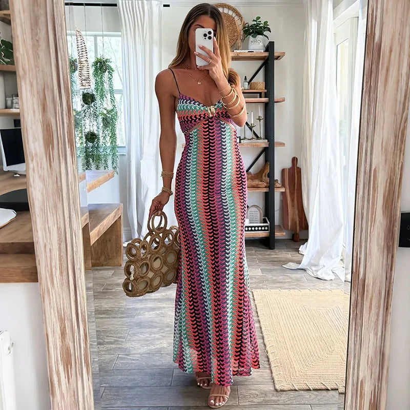Alissa Knitted Maxi Dress