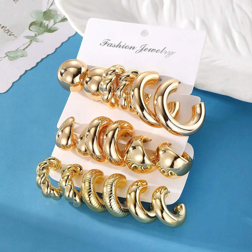 Chunky Vintage Drop Earring