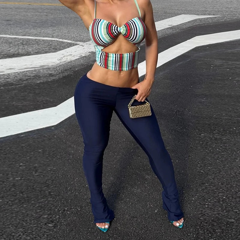 Kenia Flare Pants Set
