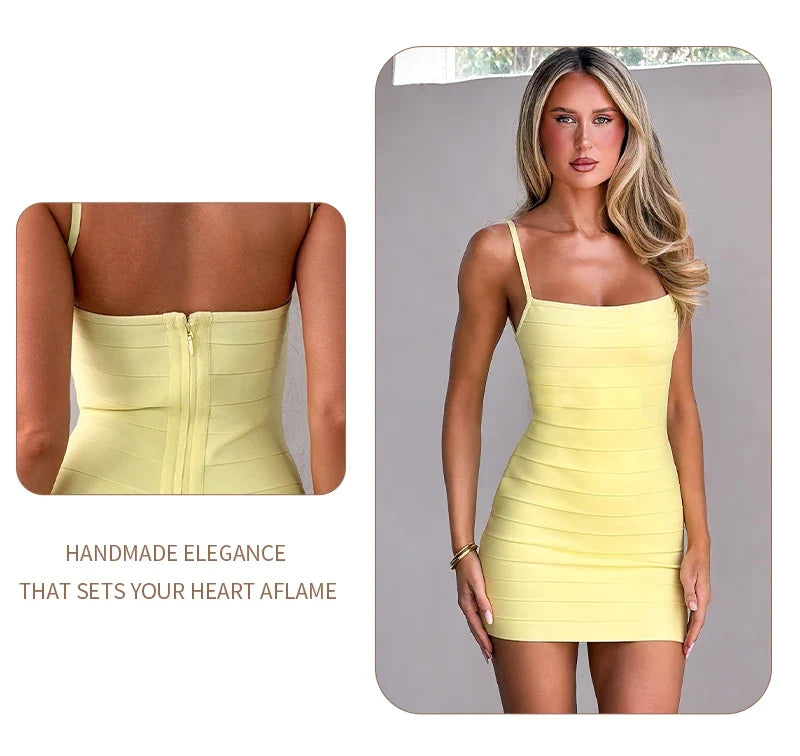 Naisha Bandage Mini Dress
