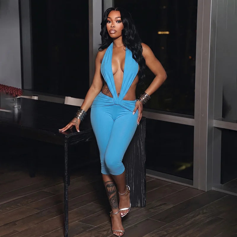 Eyana Backless Romper