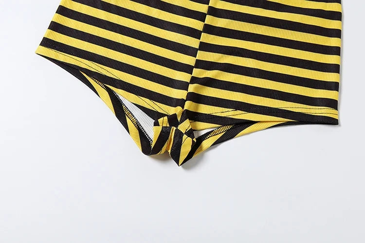 Linda Stripe Short Set