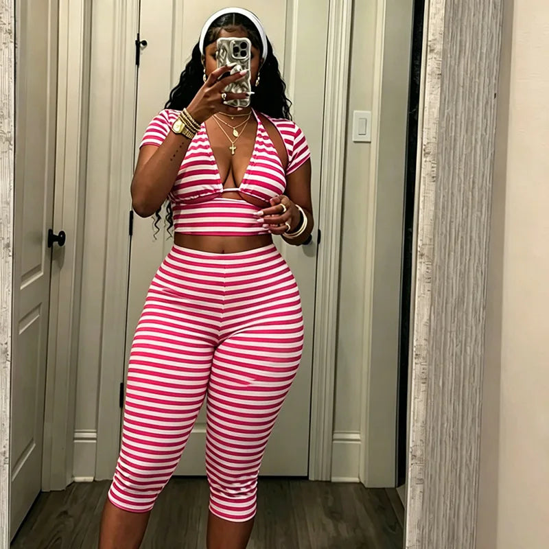 Norly Capri Pants Set