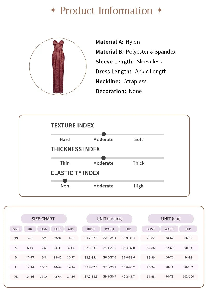 Kerry Corset Bustier Maxi Dress