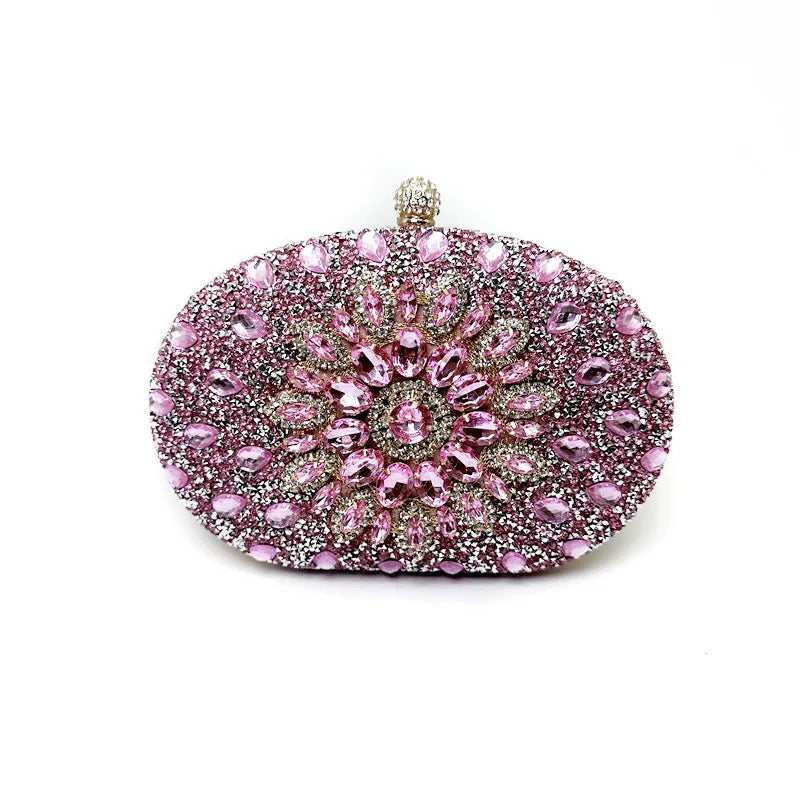 Luxury Crystal Clutch Bag