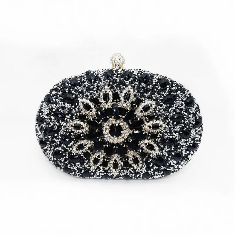 Luxury Crystal Clutch Bag