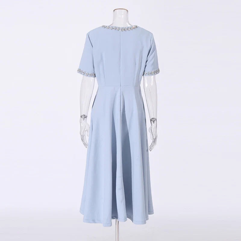 Mailka Elegant Midi Dress