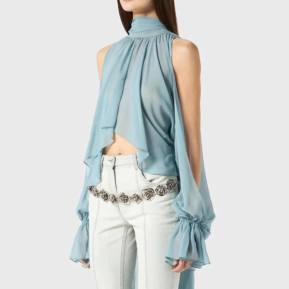 Kathryn Sheer Blouse