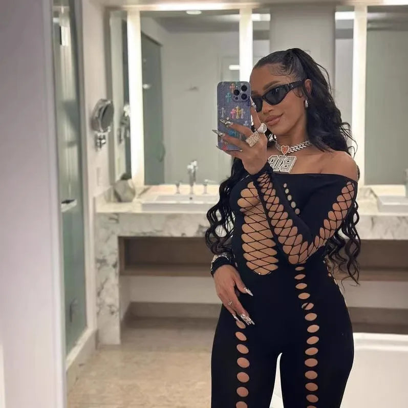 Karin Mesh Jumpsuit