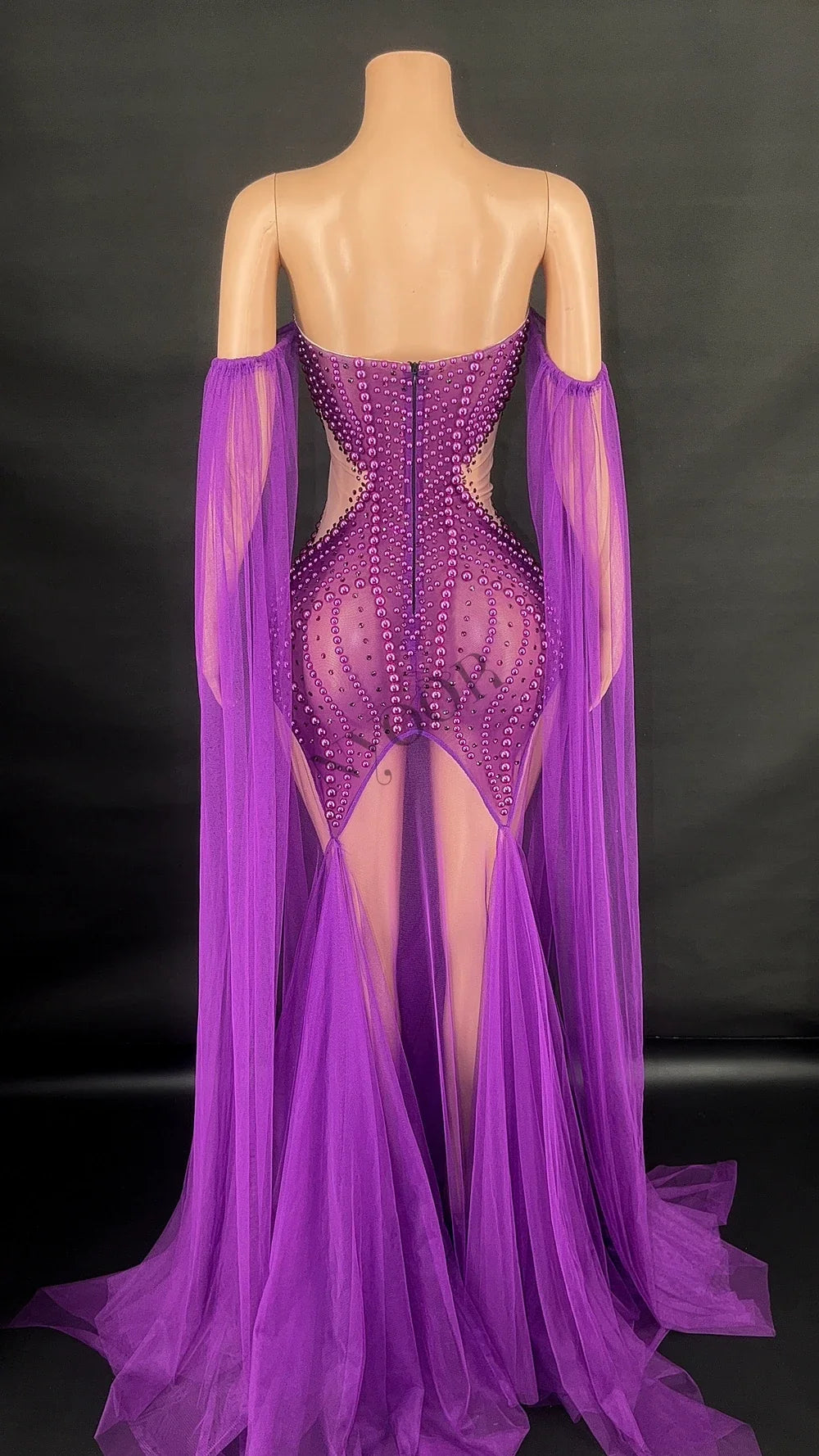 Helena Sheer Maxi Dress