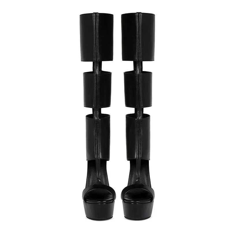 Icon Platform High Heel Boots