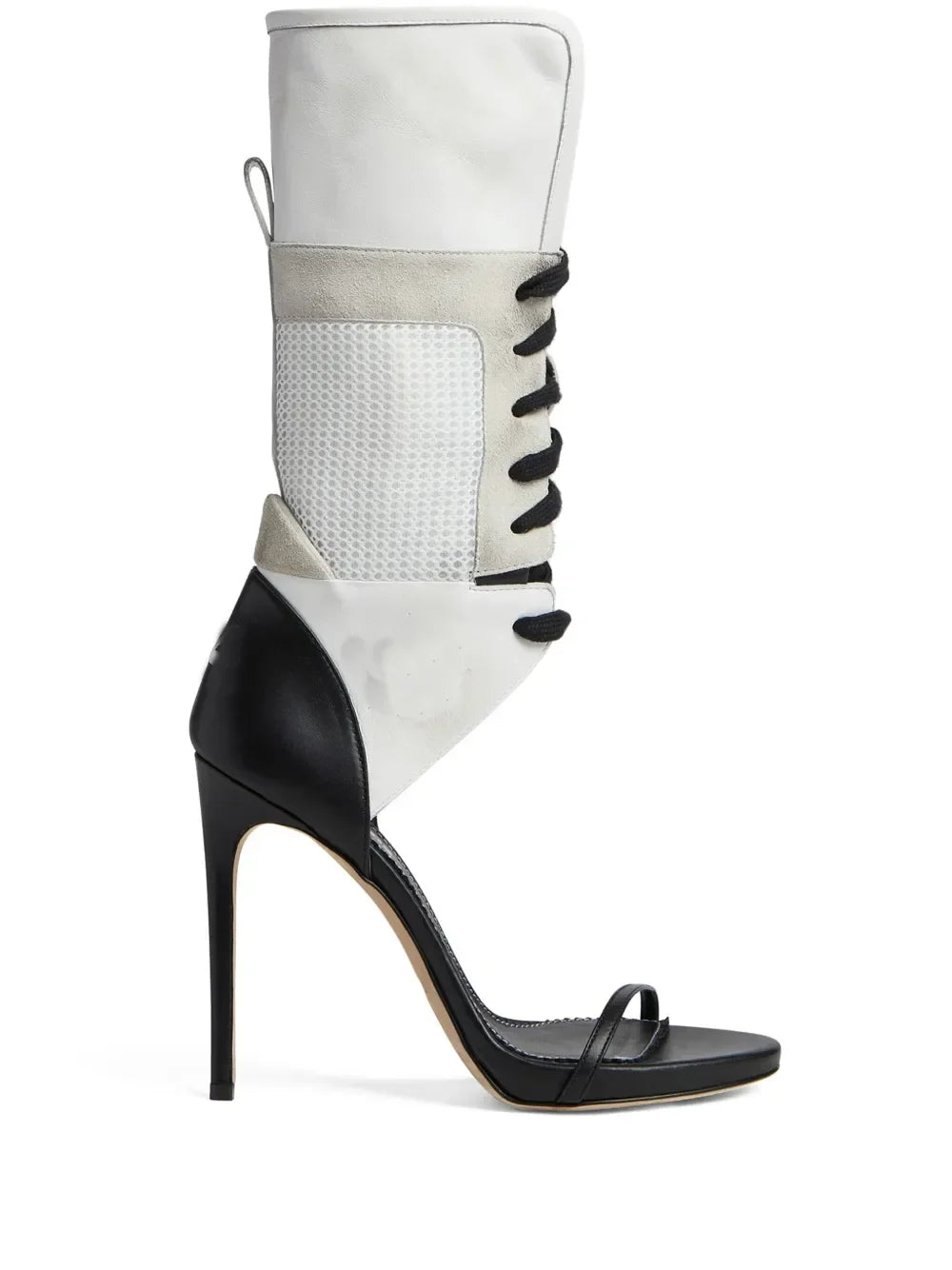 Cross Tied Belt High Heels