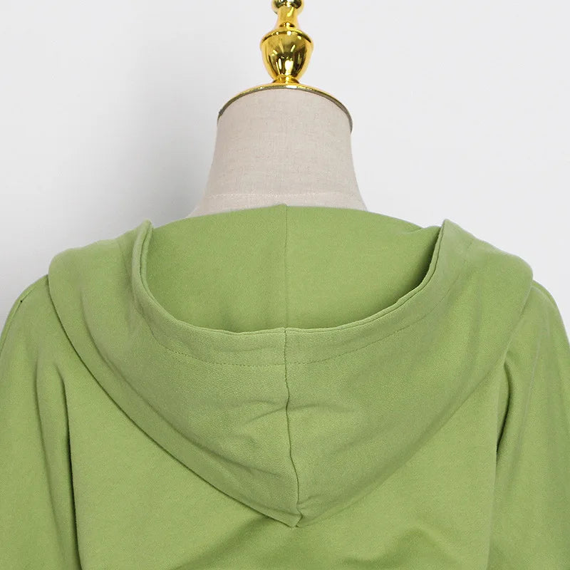 Hoodie Bandage Corset Jacket