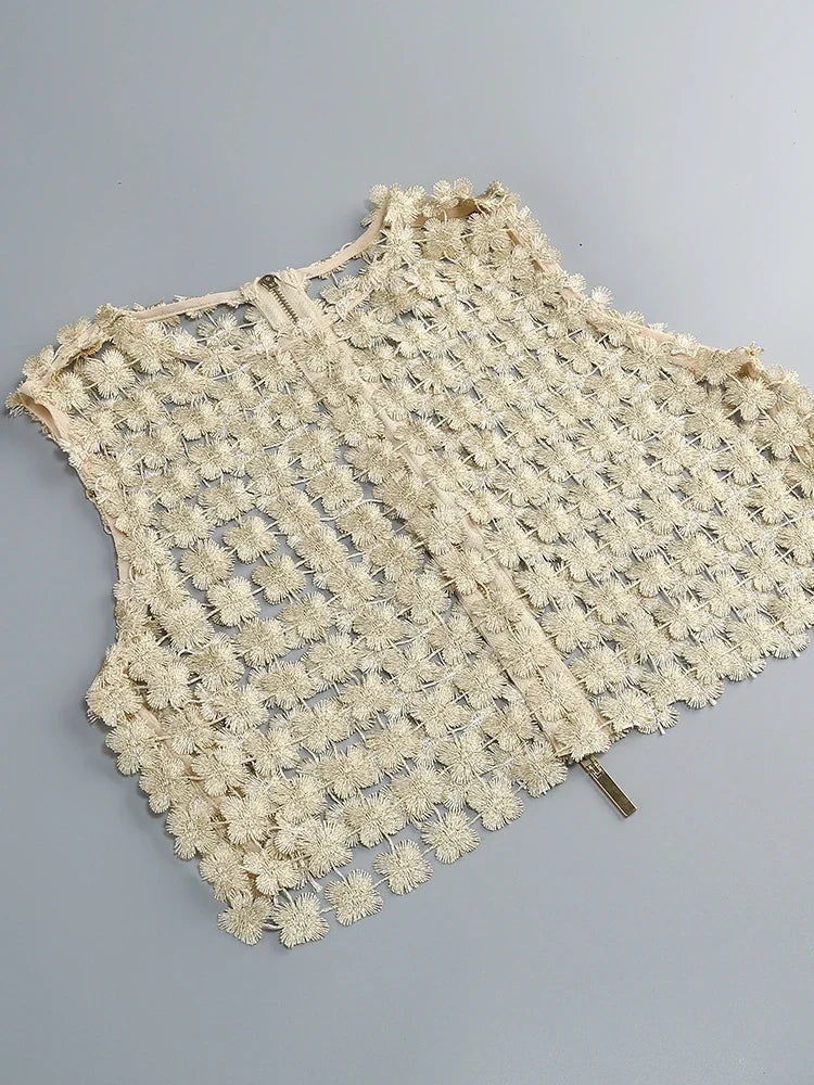 Champagne Skirt SSet