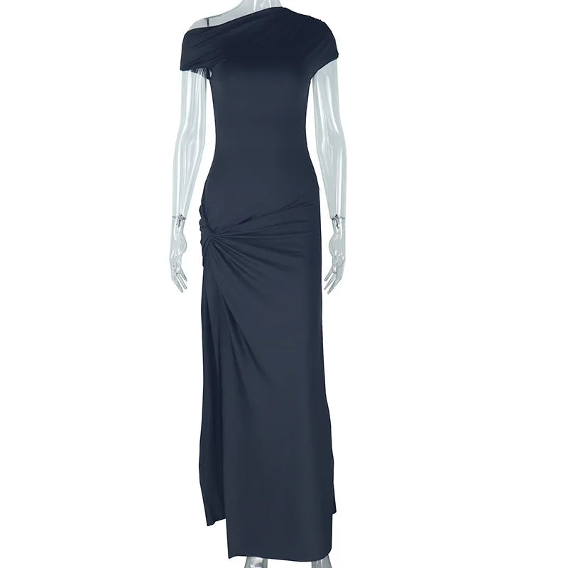 Louise Pleated Maxi Dress