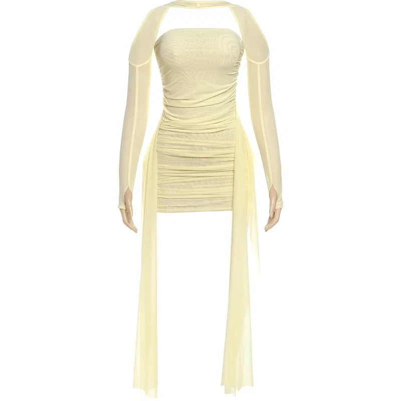 Daisy Ruched Bodycon Dress