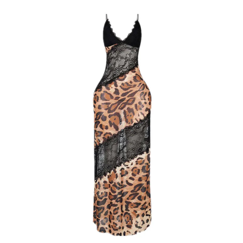 Ari Mesh Bodycon Maxi Dress