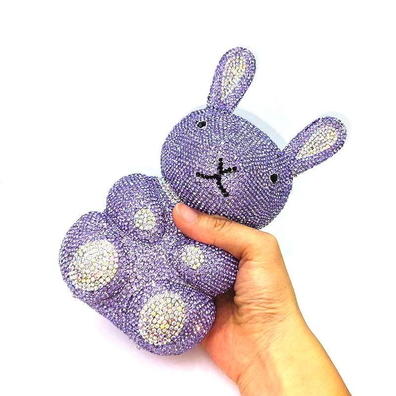 Bunny Diamond Clutch Bag