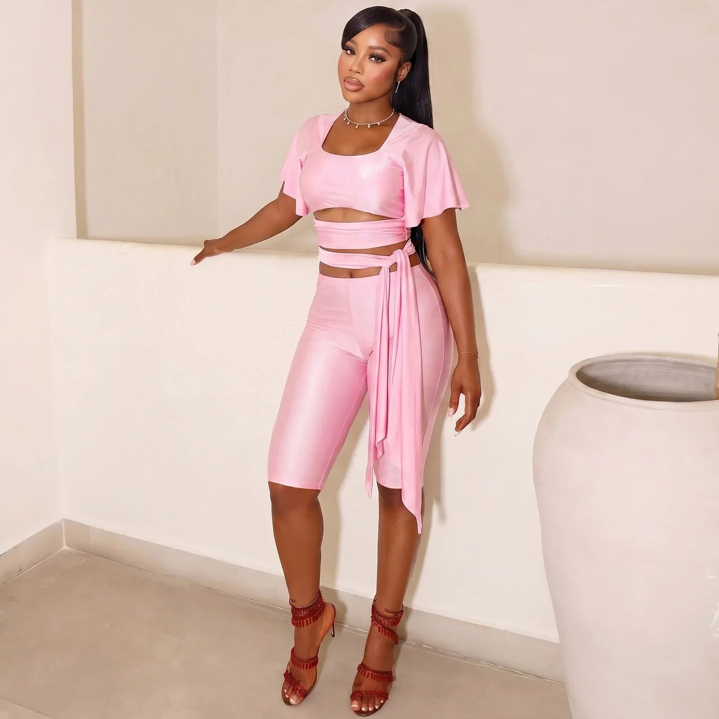 Nikita Flutter Sleeve Set