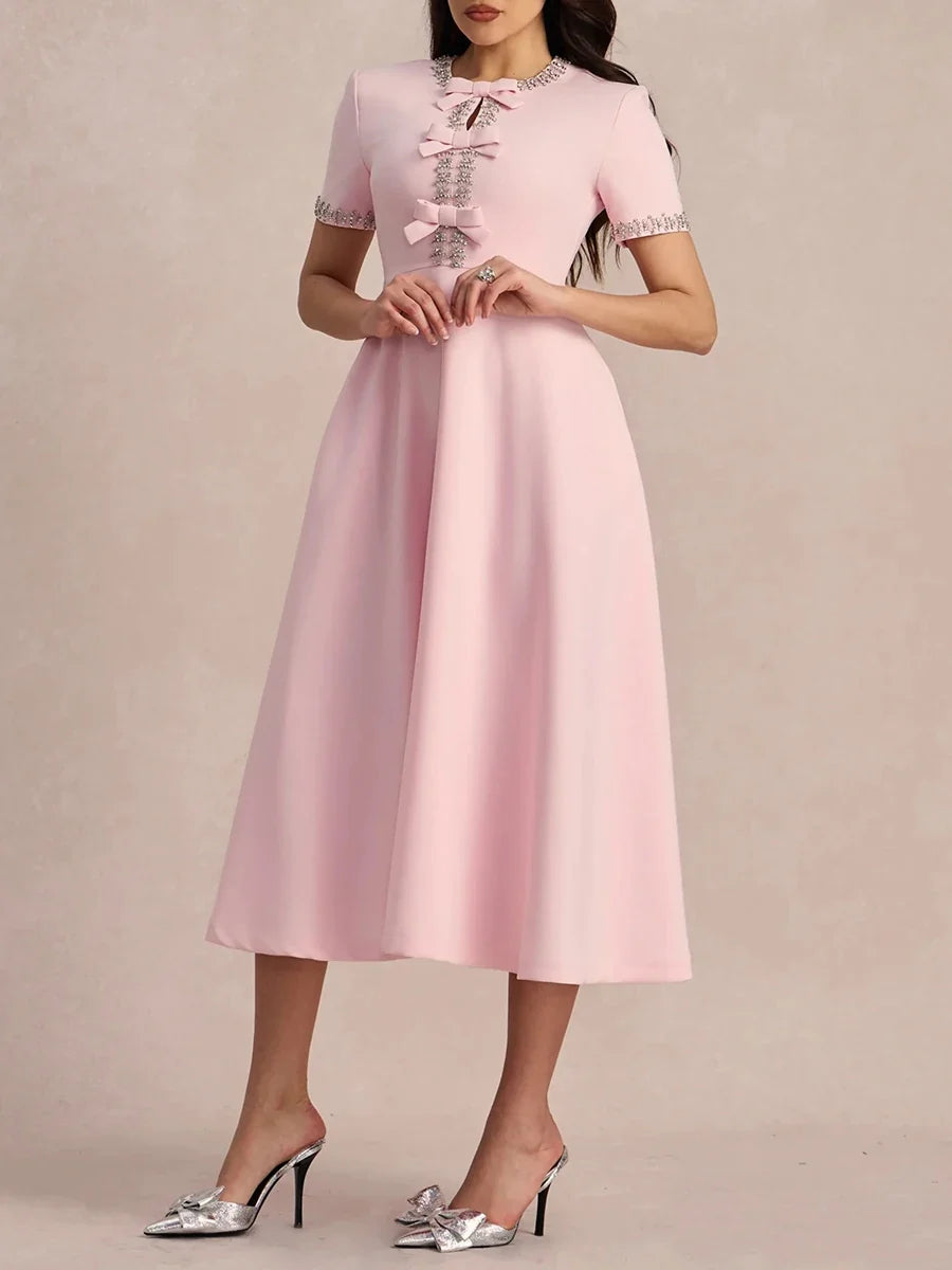 Mailka Elegant Midi Dress
