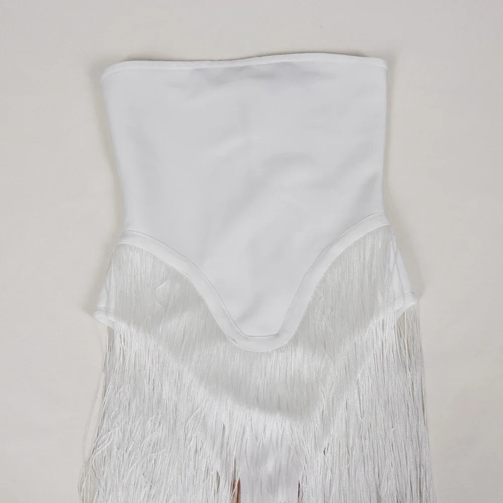Aspen Tassel Bandage Dress