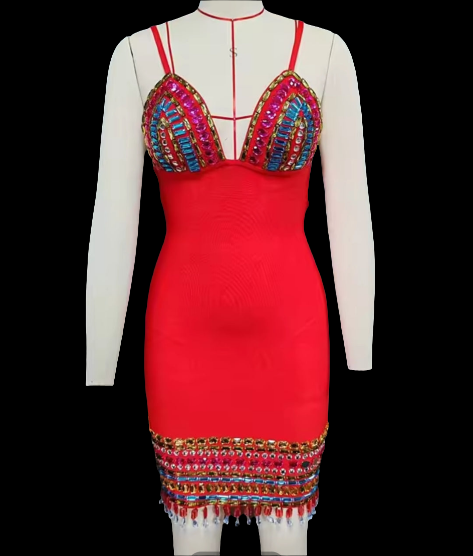 Cloe Bandage Mini Dress