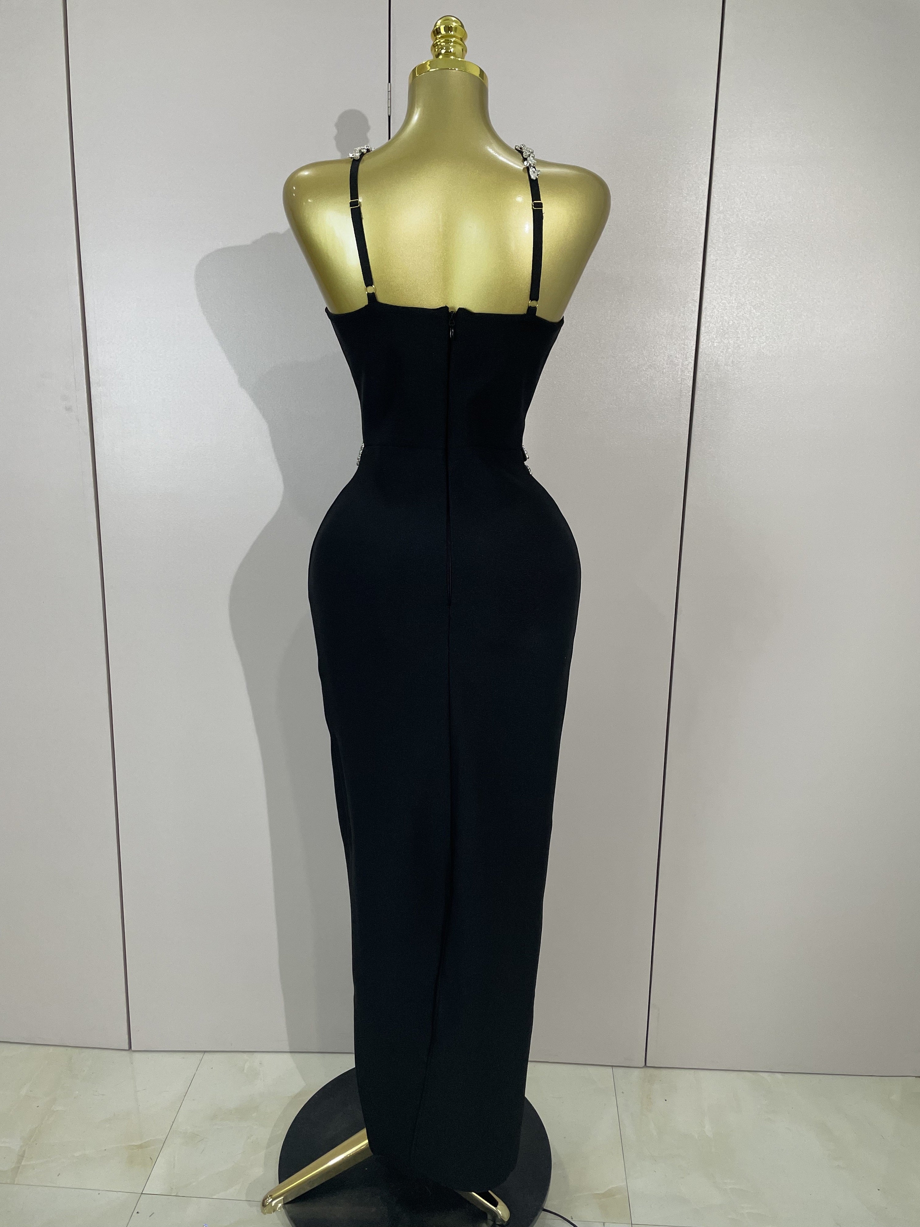 Anita Bodycon Bandage Maxi Dress