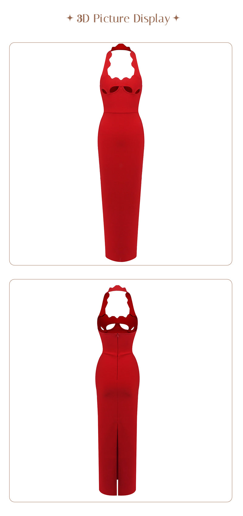 Michaela Bandage Maxi Dress