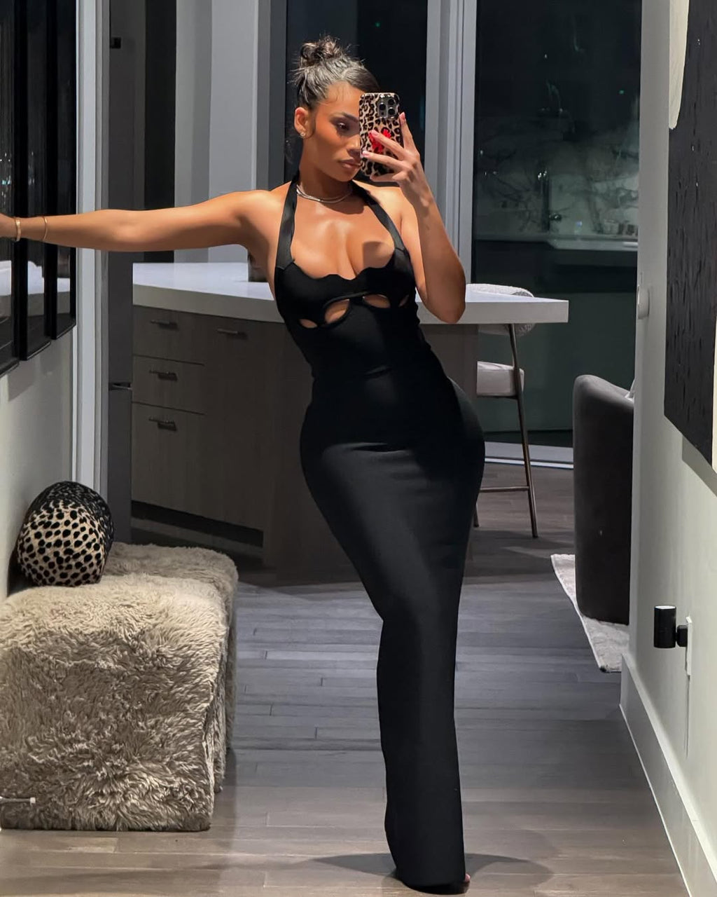 Michaela Bandage Maxi Dress
