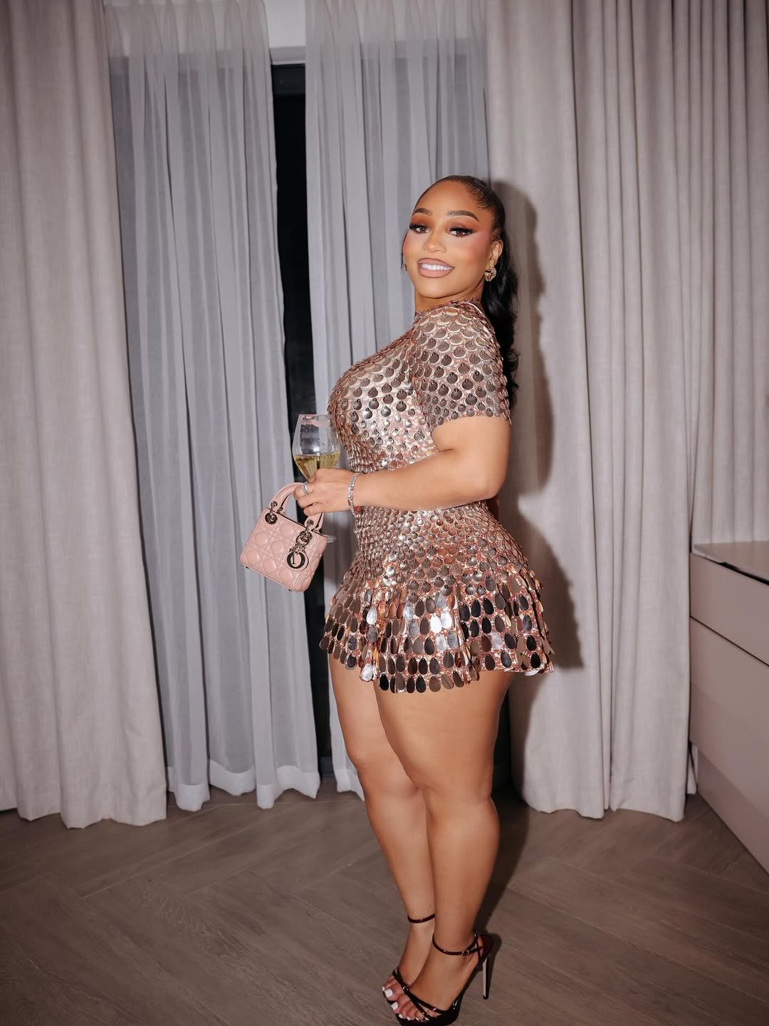 Life Of The Party Sequins Dress