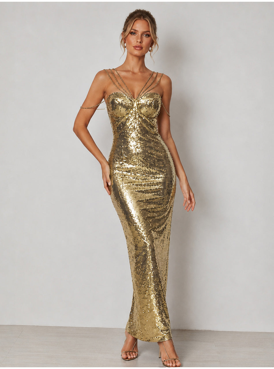 Angeli Sequined Dress