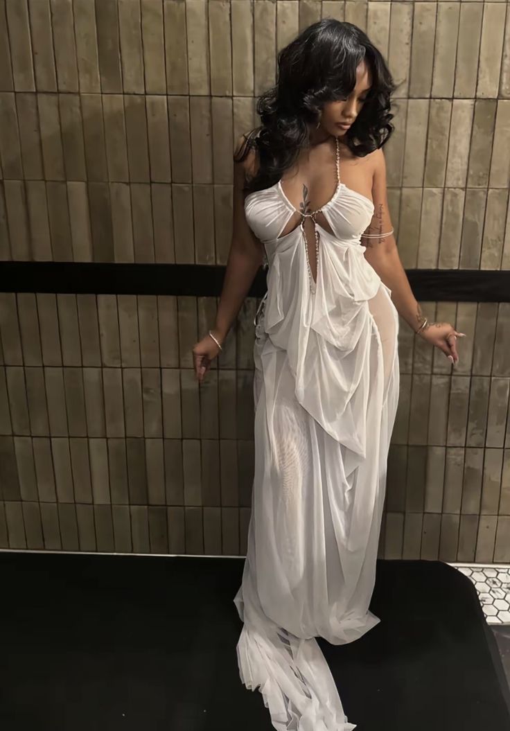 Jasmine Chiffon Maxi Dress