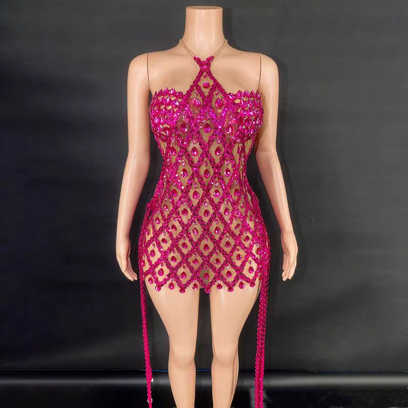 Diamonds In The Sky Mini Dress Set