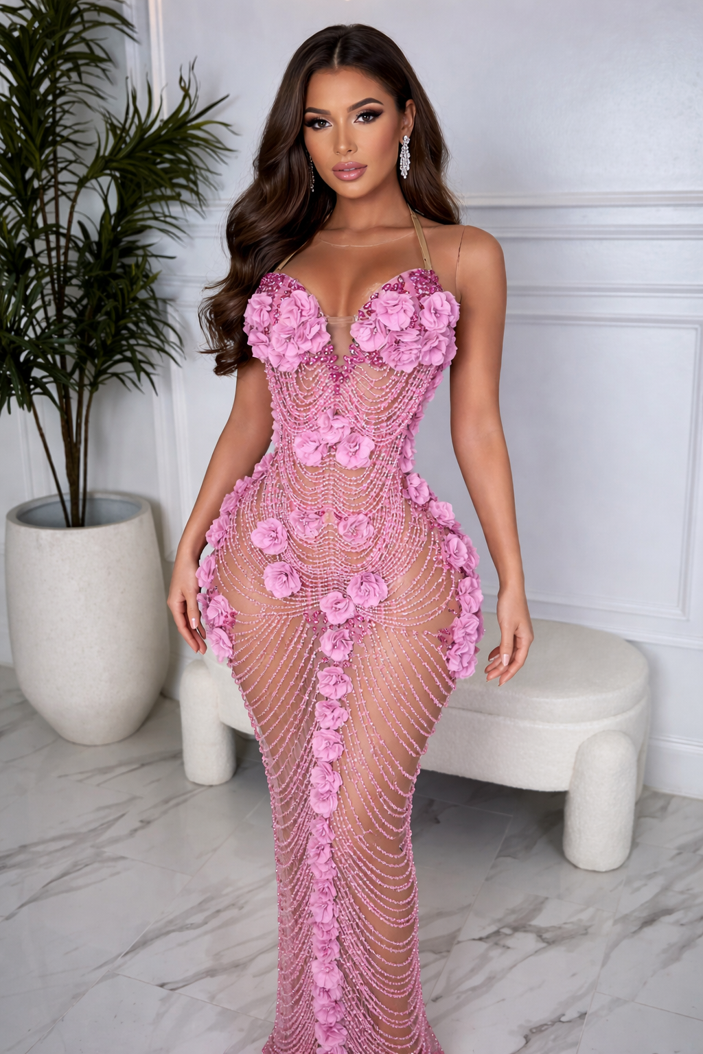 Bloom Pearl Maxi Dress
