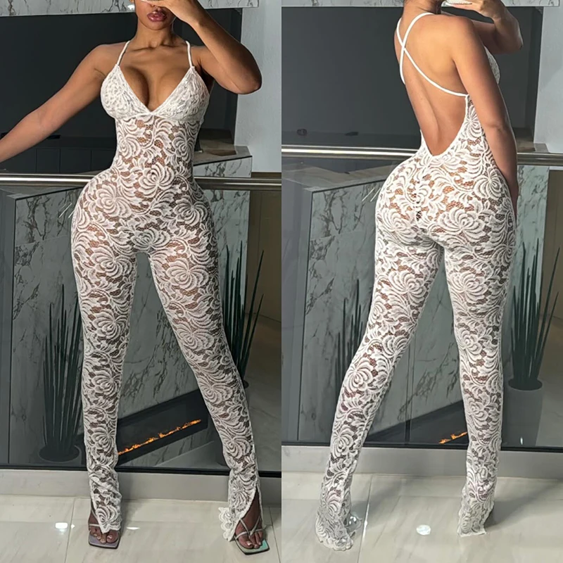 Alisha Mesh Jumpsuit