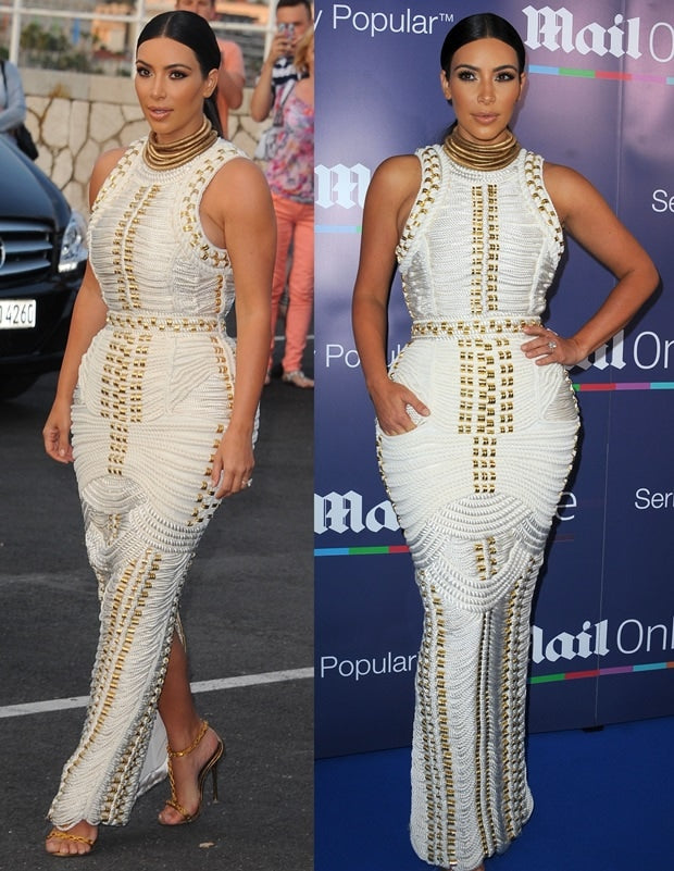 Hollywood Bandage Midi Dress
