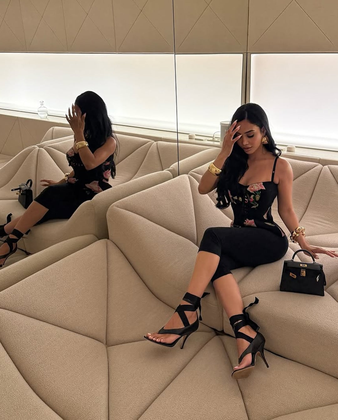 Ankle Cross Strap High Heels