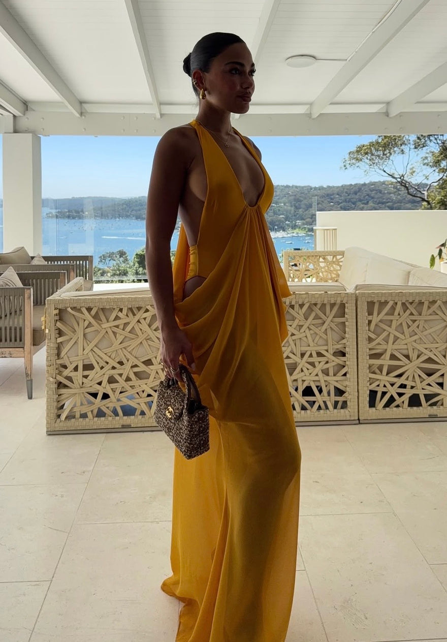 Adanua Elegant Maxi Dress