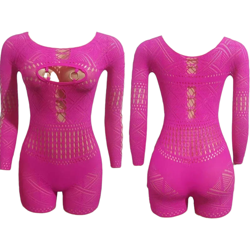 Manda Mesh Romper