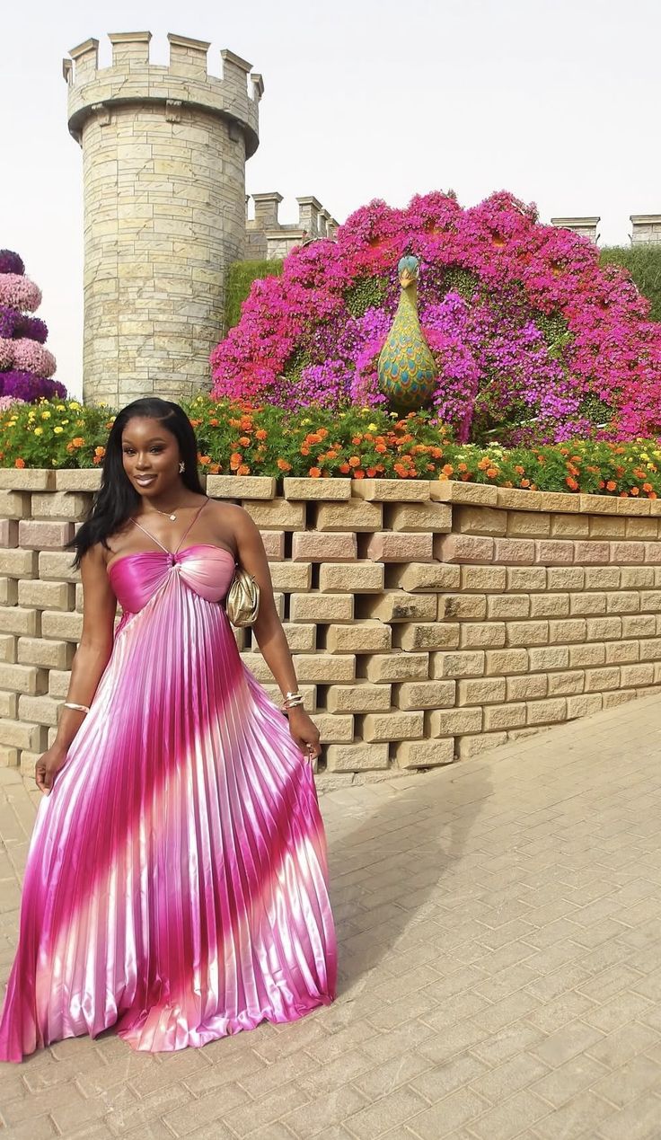 Estherly Gradient Maxi Dress